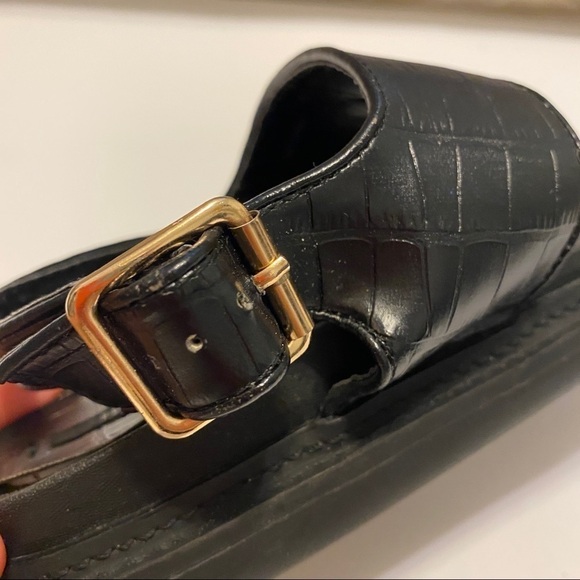 Dad sandal size 7.5 forever 21 mock croc detail - Picture 5 of 12